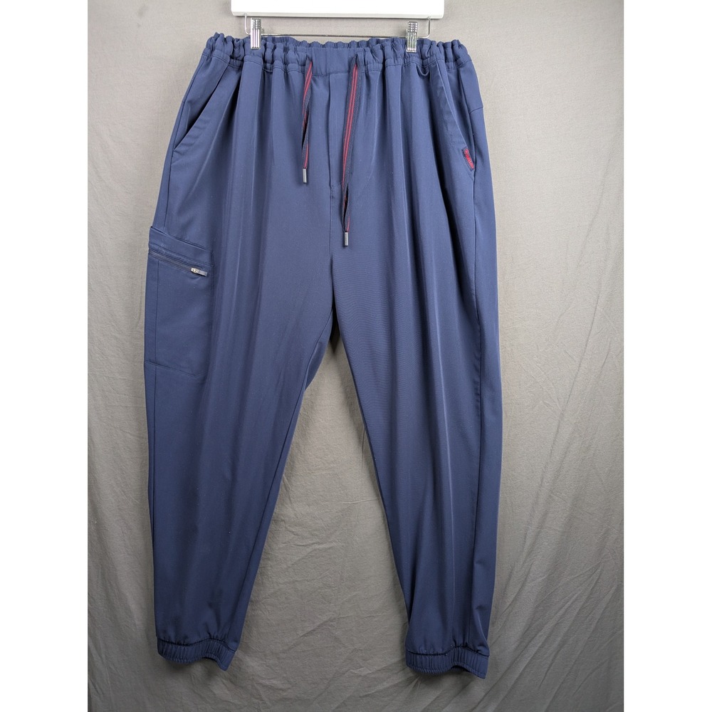 Ariat Men 3XL Tall Fit to Care Nua Performance Scrub Jogger Pants Blue